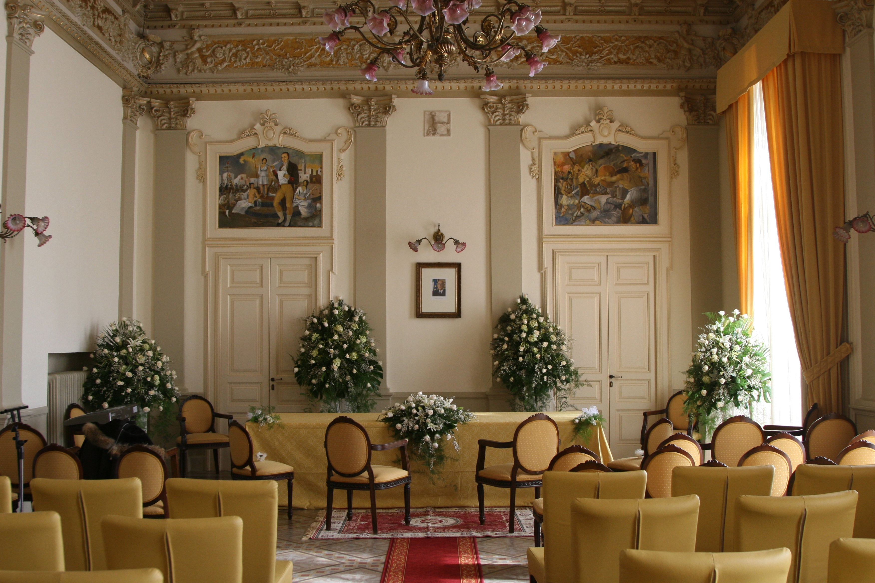 sala di Rappresentanza del Comune